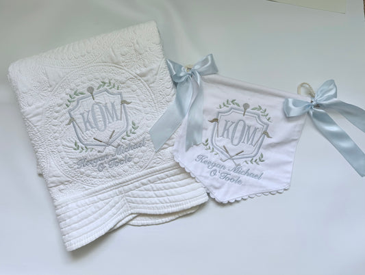 Personalized Heirloom Baby Banner