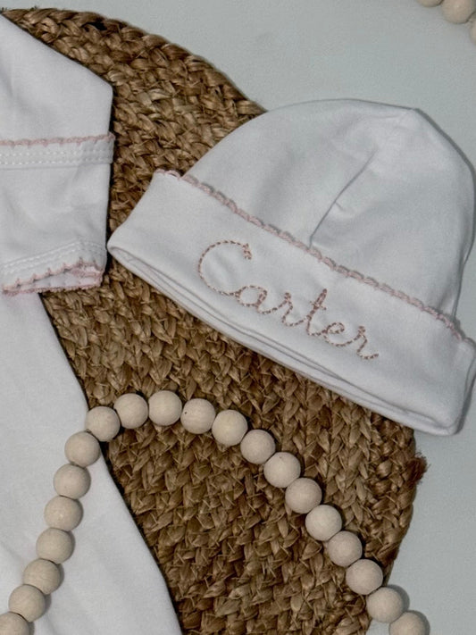 Heirloom Picot Trim Hat